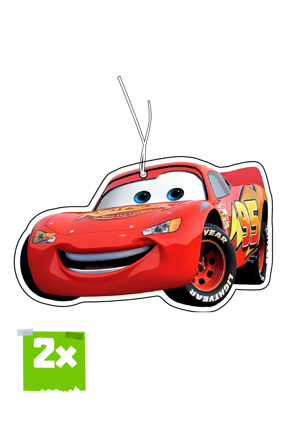 2x Stitch Duftbaum / Lufterfrischer Weihnachten Auto Duft Disney