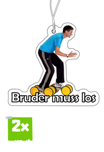 2x BRUDER MUSS LOS Duftbaum / Lufterfrischer