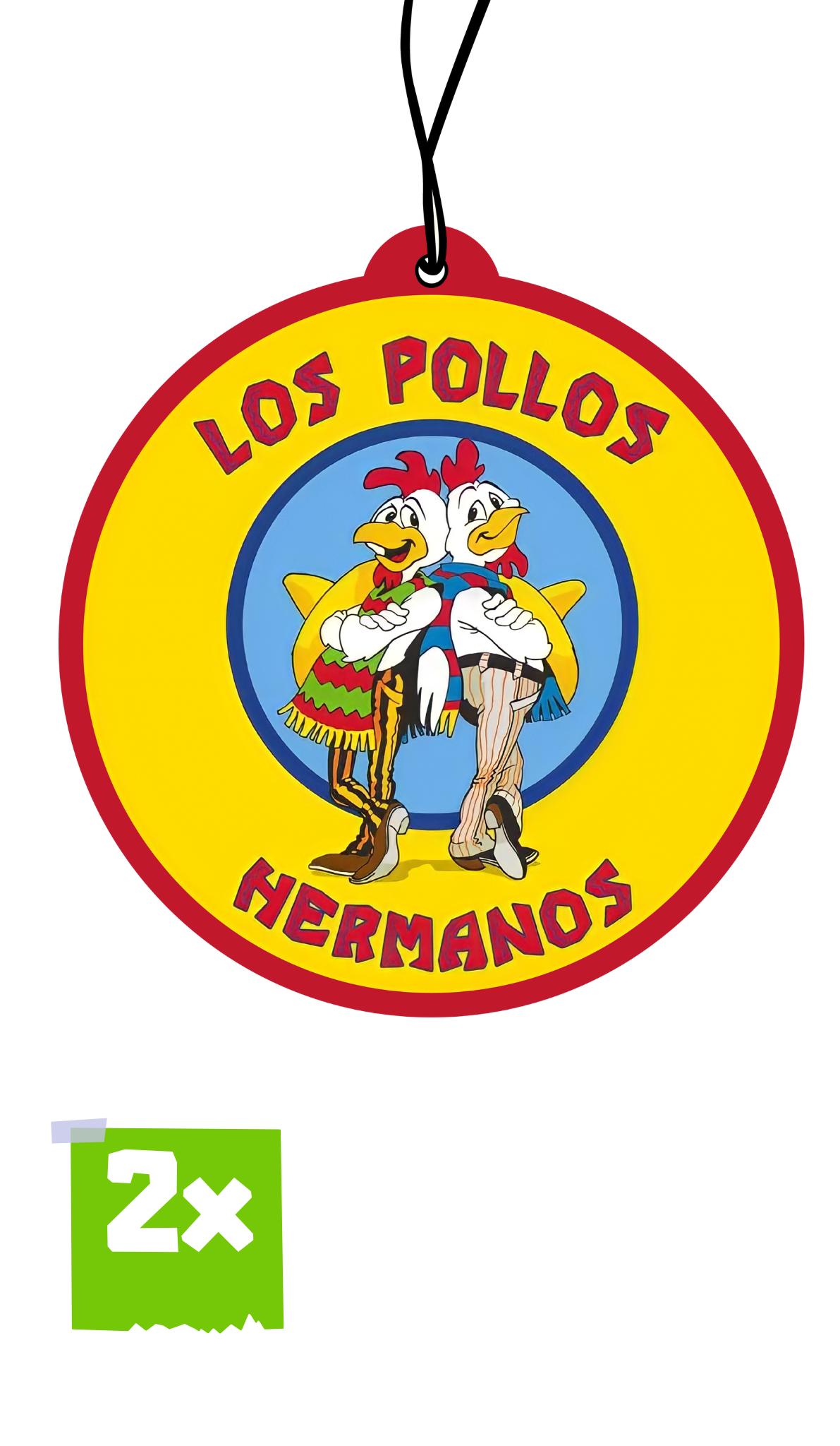 2x LOS POLLOS HERMANOS Duftbaum / Lufterfrischer