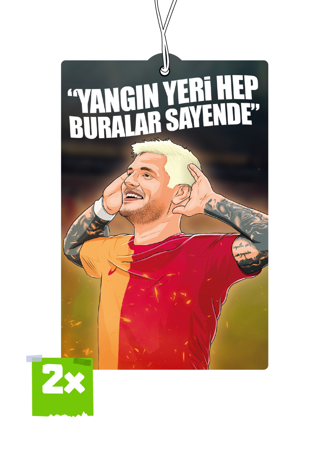 💛MAURO ICARDI Galatasaray Duftbaum❤️ 