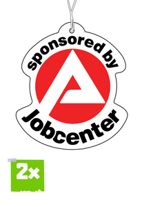 2x SPONSORED BY JOBCENTER Duftbaum / Lufterfrischer