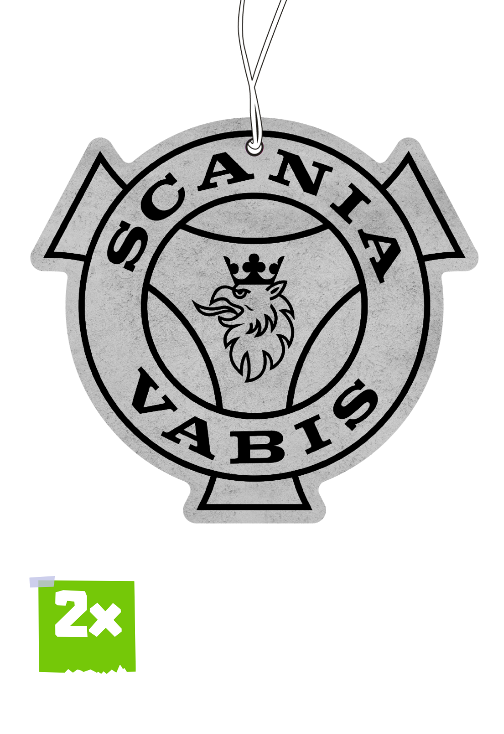 2x SCANIA VABIS Duftbaum / Lufterfrischer