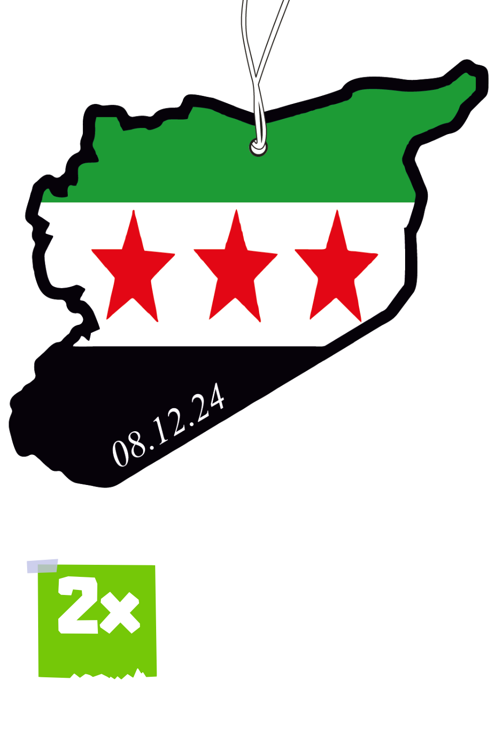 2x SYRIEN Duftbaum / Lufterfrischer