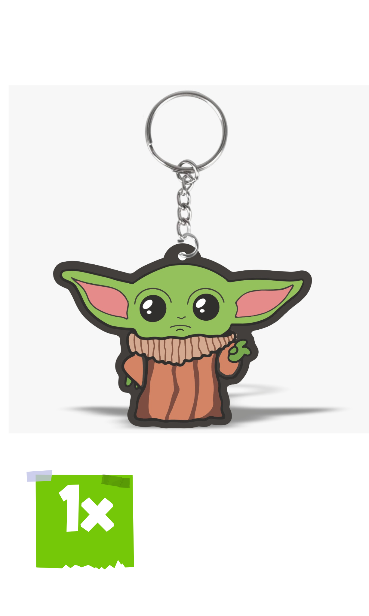 1x BABY YODA Schlüsselanhänger