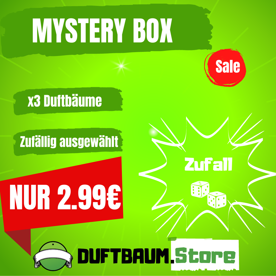 MYSTERY - BOX / 3x Duftbaum - Lufterfrischer