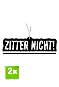 2x ZITTER NICHT! Duftbaum / Lufterfrischer