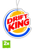 2x DRIFT KING Duftbaum / Lufterfrischer