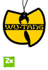 2x WU-TANG Duftbaum / Lufterfrischer