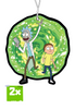 2x RICK & MORTY Duftbaum / Lufterfrischer 1